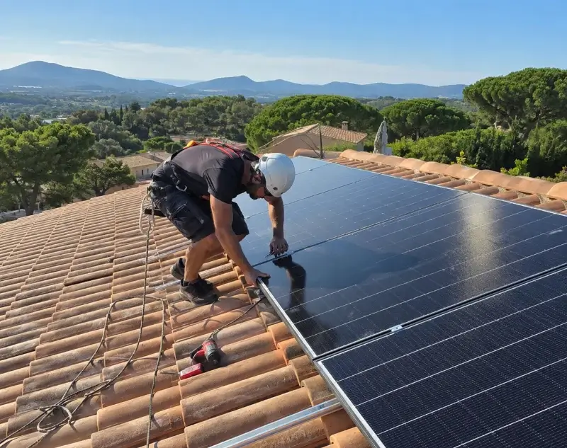 Installateur panneaux solaires Roquecourbe-Minervois — pose photovoltaïque sur toiture